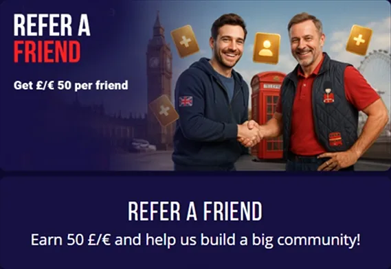 Refer a friend to get £50 bonus with London landmarks