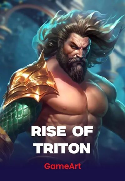 Rise of Triton with muscular Aquaman game art